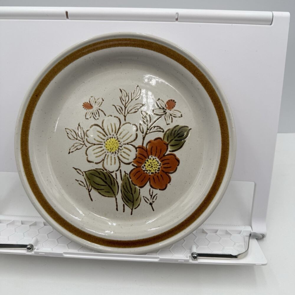 Old Brook Collection Stoneware Retro‎ MCM Stone Brook Salad Plate 7.5”D EUC
